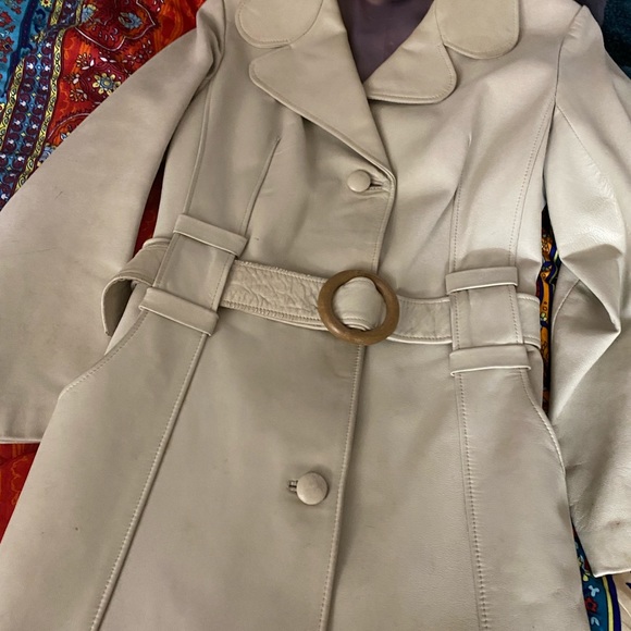 Vintage Genuine Leather Lined Coat - Picture 8 of 16